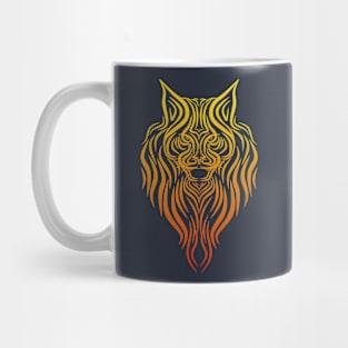 Maine coon the mini lion Mug